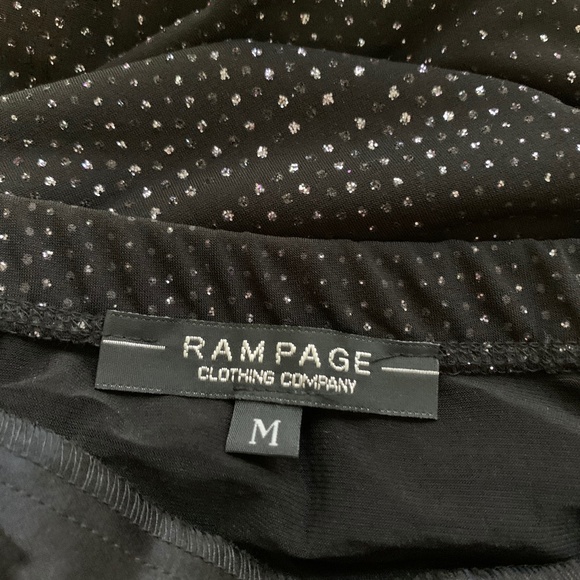 Rampage Women's Asymmetrical  Black Skirt Size M - Picture 4 of 4